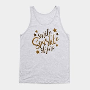 Smile Sparkle Shine Tank Top